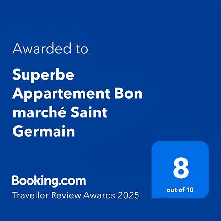 Superbe Appartement Bon Marche Saint Germain Free Netflix París Exterior foto